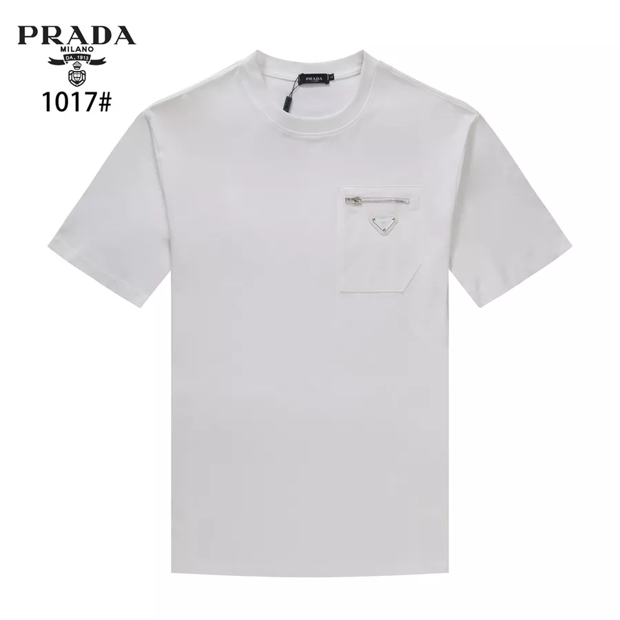 prada t-shirt manches courtes pour unisexe s_1277204